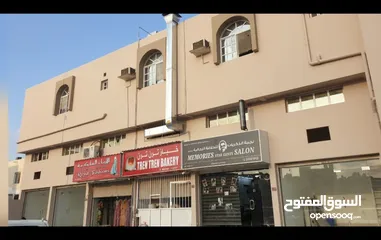  7 محلات (ميزانين) في منطقة عراد على شارع تجاري حيوي