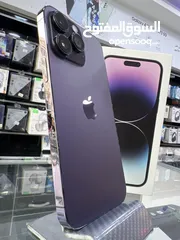  2 iPhone 14 Pro Max (256) GB USED  ايفون 14 برو ماكس مستعمل بحالة ممتازة  معه كرتونته و شرق اوسط /////