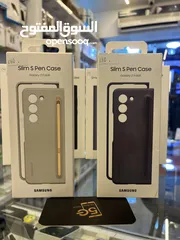  1 ‎كفرات سامسونج الاصلي وارد الشركة متوفر كفر Galaxy Z Fold5 Slim S PenCase