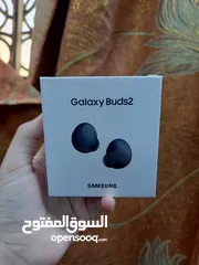  1 سماعة من شركة سماسونج جالكسي بودز 2 لون اسود Samsung Galaxy buds 2 black