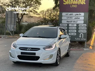  5 هونداي اكسنت 2016 ديزل فل الفل الفل فتحة اصليه بصمه