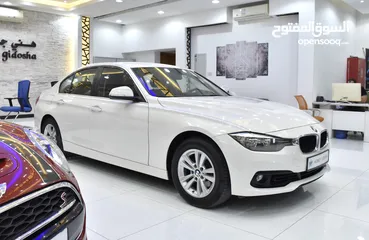  3 BMW 318i ( 2017 Model ) in White Color GCC Specs