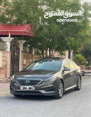  1 للبيع هونداي سوناتا sport  موديل 2017  قاطع 130.000mi