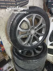  2 جنطات  مرسيدس للبيع او البدل