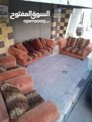  1 طقمين كنب و طقم كورنر  كل واحد سعر