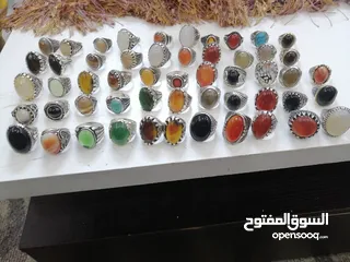  2 خواتم فضه مصريه للبيع  بسعر مناسب للجميع