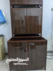  30 aluminum kitchen cabinet new make and sale خزانة مطبخ ألمنيوم جديدة الصنع والبيع