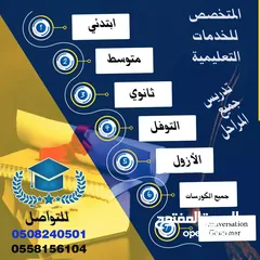  1 مدرس  ابتدائي اعدادي ثانوي جامعي