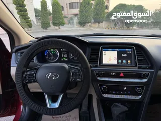  16 هيونداي سوناتا 2018 فل كامل ليميتد فحص كامل كرت ابيض وارد الشركة للبيع بسعر مميز