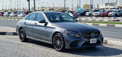  1 MERCEDES-BENZ C300 2019 FULL OPTION LOW MILEAGE PERFECT CONDITION INSIDE AND OUTSIDE US SPEC