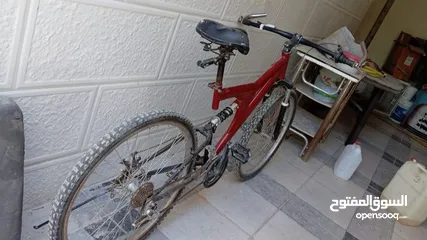  2 بسكليت جنط 26 مع سنوبرصات
