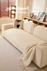  6 طقم وجه أرضيات كنب وكورنرات عصري مودرن ديزاين أوروبي مع أرضية حبيبات للثبات ومنع التحرك