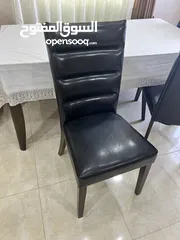  6 طاولة سفرة 6 كراسي خشب ممتاز وبسعر مناسب