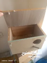  5 اقفاص للطيور واعشاش