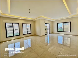  1 شقة طابق رابع مساحة 200م2 بتشطيبات سوبر ديلوكس بتلاع العلي - قرب اشارات البشيتي