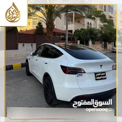  10 تيسلا 2021 بدفعة اولى 2500 TESLA MODEL Y