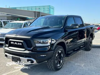  1 DODGE RAM REBEL 2023 CLEAN TITLE CANADIAN SPEC  وارد كندا خالي من الحوادث تدخل السعودية