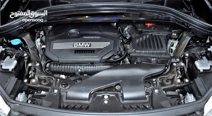  17 BMW X1 sDrive20i ( 2019 Model ) in Black Color GCC Specs