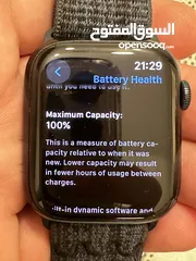 10 Apple Watch Series 9 - 45mm  Midnight  ابل ووتش الاصدار التاسع 45مم - لون اسود منتصف الليل