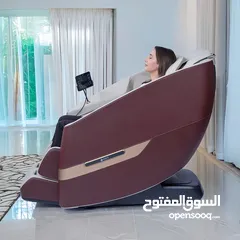  3 كرسي المساج يو كلاس (بيج وبني)