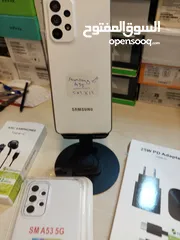  8 اخو الجديد Samsung A53 5G رام 12 و 16 جيجا 128 و 256 بدون كرتونه هدية كفر ولزقة وشاحن الاصلي وتوصيل