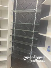  1 رفوف و باترينات محل كامل