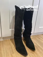  1 Cowboy boots black