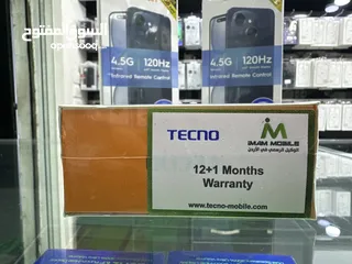  5 Tecno spark go1   ‎سعة التخزين الداخلية (128GB)