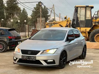  1 SEAT LEON 2018 / جير عادي / سيارة مميزة بسعر مميز