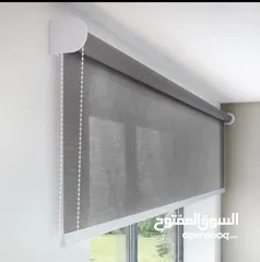  2 Window rollers - Blinds - Blackout Shop Anywhere in Qatar