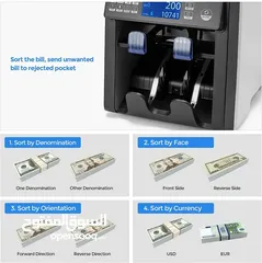  6 ماكنة عد النقود (AL-950(Bill COUNTERS note mini money multi currency counting Machin