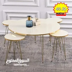  1 طاولات نظام تركي الوجه pvc الارجل معدن