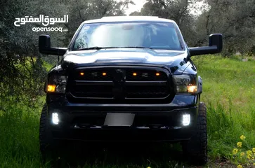  9 Dodge ram black edition dodge ram 2018   ممشى قليل ( غير قابل للبدل او التقسيط)
