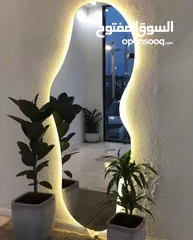  11 mirror with led light and stan