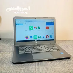  2 hp Chromebook laptop Touchscreen With playstore 360 degree rotatable