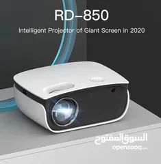  10 بروجكتر مع واي فاي RD-850 ODM Projector Mini Portable Wifi Projector Led Wireless Portati