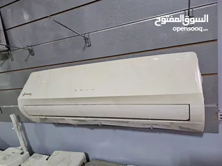  9 مكيف دايو 1 طن سوبر انفرتر مستعمل بحاله الوكاله مع كفاله لمده شهر شامل التوصيل وتركيب