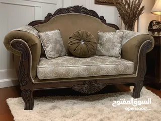  4 كنب زان مع الطاولات