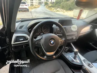  7 سيارة بي ام دبليو المانية من طراز BMW116i موديل 2016