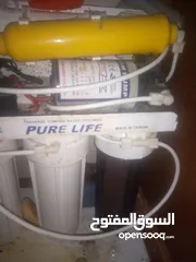  1 فلتر ماء بحاله جيده للبيع  نوع تايواني مع كامل اغراضه