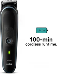  7 ماكنة حلاقة جديده من براون لجميع الاستخدامات Braun 10 in 1 All-in-One