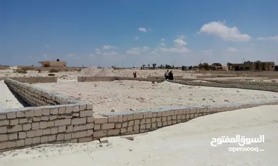 7 قطعه ارض للبيع في منطقه القصر علي الكورنيش الجديد