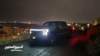  24 f150 lightning 2022 lariat fully loaded فحص كامل
