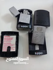  7 ولاعات اصلية  ZIPPO LIGHTERS