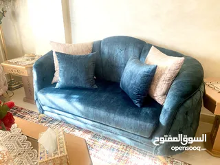  10 ‏طقم كنب صالة الضيوف جديد بحالة ممتازة