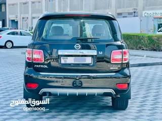  5 NISSAN PATROL LE TITANIUM 2019 MODEL GCC SPECS IN EXCELLENT CONDITION CALL +