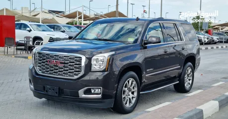  3 GMC YUKON DENALI 2015 US SPEC NO AIRBAG OUT PERFECT CONDITION INSIDE AND OUTSIDE