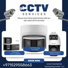  3 Smart lighting system and cctv cameras