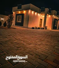 6 السلام عليكم استراحه تشطيب ممتاز موقع وادي الربيع متلت القيو بالقرب من مسجد التوح