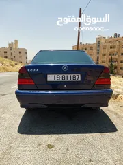  7 للبيع مرسيدس سي200 موديل 96 للجادين فقط